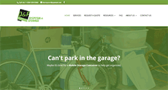 Desktop Screenshot of dp-disposal-storage.com